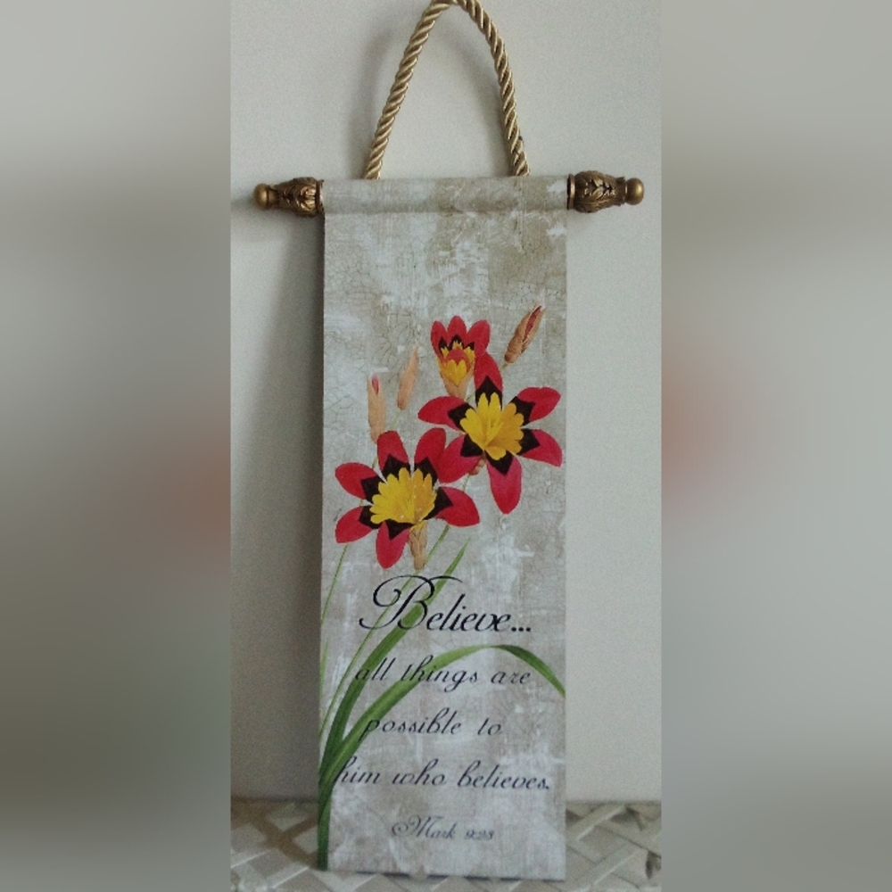 Believe Wall Decor